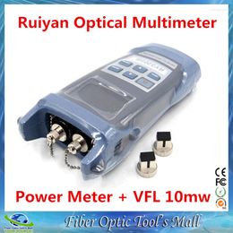 Fiber Optic Equipment Ruiyan Optical Multimeter With Power Meter -70 To 10dBm And 10mw 10km Cable Tester Visual Fault Locator