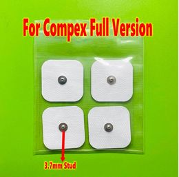 DHL 6000pcs Very Sticky Replacement Electrodes Pad 2x2" Square Compatible All Compex TENS UNITS /EMS Massager