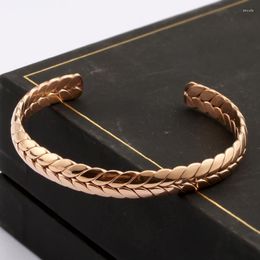 Bangle Stainless Steel Wheat Ears Cuff Bracelets For Women Charm Bracelet 2023 Fashion Jewellery Accessories