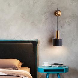 Wall Lamps Modern Deco Maison Bedroom Light Led Aisle Living Room Dining Cabecero De Cama Luminaria Parede