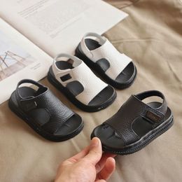 Sandals Kids born Baby Shoes Boys Slippers Fashion Summer Soft Crib Shoes First Walker Anti Slip Sandals Shoes Soft Sole Sandals 230515
