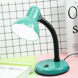 Table Lamps Desk Lamp Reading Light Home Supplies Workmanship Multipurpose Stretchable Convenience Lighting Device Green