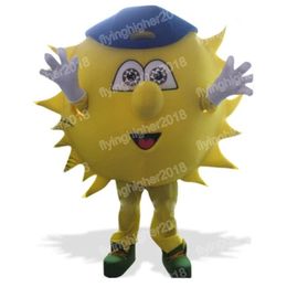 Halloween sun Mascot Costume customize Cartoon Anime theme character Xmas Outdoor Party Outfit Unisex Party Dress suits