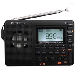 Men's Socks HYRAX Radio Portable AM FM Equipment Elderly Player USB Rechargeable Bluetooth Card Insertion Broadcast Recording