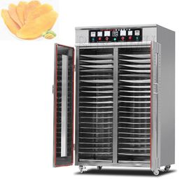 40-layer Dryer Stainless Steel Commercial Food Dehydrator Sausage Meat Tea Pepper Vegetables Drying Machine 220v