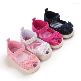 First Walkers Spring And Summer Girls' Shoes Soft Sole Princess Baby Cute Versatile Cotton Walking