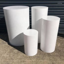 Party Decoration Wholesale Custom Different Size White Round Mental Plinth Wedding Display Stand For And Events Yudao190