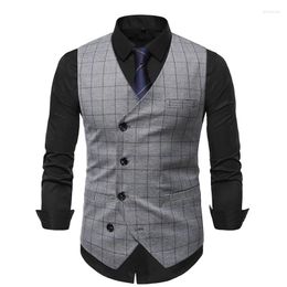 Men's Vests Autumn And Winter Style Men Vest With Single Breasted Waistcoat