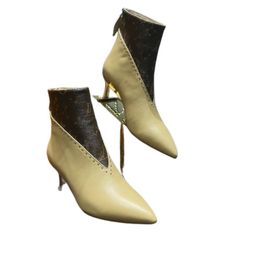 New brand boots designer hot -selling casual women's high -heeled shoes banquet dinner style free shipping