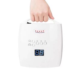 Nail Dryers 48W Rechargeable Lamp With Handle Wireless Oven LED Light For Nails Cordless UV