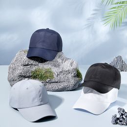 Spring and Summer New Outdoor Hat Men and Women Sports Breathable Quick-Dry Baseball Cap Leisure Sun Shade Sun Protection Baseball Hat