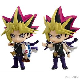 Action Toy Figures Yu-Gi-Oh! Duel Monsters Anime Figure #1069 Yami Yugi Action Figure Dark Magician Girl/Atem Figurine Collection Model Doll Toys