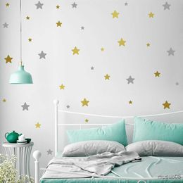 Kids' Toy Stickers Stars Wall Sticker For Kids Room Baby Nursery Bedroom Home Decoration Children Kids Wall Sticker Art Kids Wall Decal Wallpaper