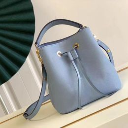 Designer Crossbody bag Luxury Bucket bag 20CM Genuine leather Shoulder bag Delicate knockoff Handbag With Box YL057