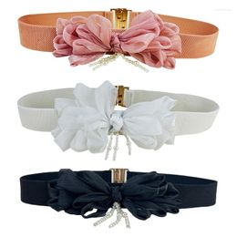 Belts K- Waist Finery Chain Belt For Tulle Skirt Prom Banquet Club Party Camellia Splendour Dresses
