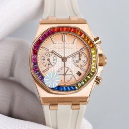 Watch Quartz Movement Designer Watches Men Wristwatch 37mm Business Wristwatches Life Waterproof Montre De Luxe
