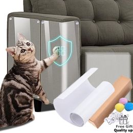 Scratchers Furniture Protectors for Cats Scraper Cat Scratching Post Durable Sticker Training Tape Anti Pet Scratch Paw Pads for Couch Sofa