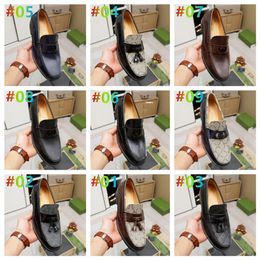 TOP 2023 Italian Designers Shoes Mens Fashion Loafers Genuine Leather Men Business Office Work Formal Dress Shoes Brand Designer Party Wedding Plus Size 38-45