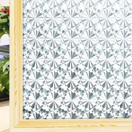 Window Stickers Frosted Film Anti Looking Privacy Stained Glass Self Adhesive Static Insulation Sticker For Door Home