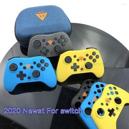 Game Controllers Wireless Bluetooth Pro Controller For Switch NS-Switch 6-Axis Handle Joystick Gamepad Detachable Cover