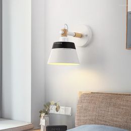 Wall Lamps Nordic LED Macaron Style Simple Home Decor Lighting Light Fixtures Living Room Bedroom Sconces Indoor Lamp