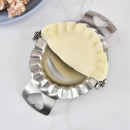 Baking Tools Dumplings Ravioli Manual Stainless Steel Mold Kitchen Small Jiaozi Dumpling Mould Pastry