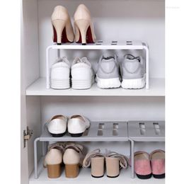 Hooks Adjustable Kitchen Storage Rack Cupboard Shelf Single Layer Organiser Wardrobe Shoe Organisers Saving Space