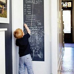 Kids' Toy Stickers NEW 45x100cm Chalk Board Blackboard Stickers Draw Decor Mural Decals Art Chalkboard Wall Sticker for Kids Rooms