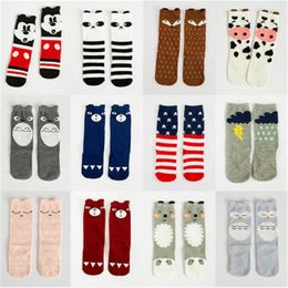 Women Socks Children's Korean Cartoon Elephant Poached Egg Bow Tie Baby Cotton Tube CS002