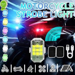 Car Wireless LED Drone Strobe Light for Motorcycle Car Bike Remote Control Anti-collision Warning Light Signal Light USB Charging