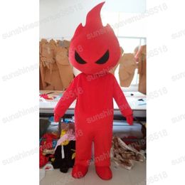 Halloween Flame Mascot Costume High Quality Customization Animal theme character Carnival Adults Birthday Party Fancy Outfit
