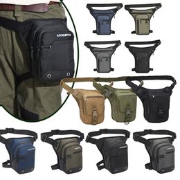 Waist Bags Waterproof Waist Leg Bag Men Motorcycle Cycling Riding Mobile Phone Purse Leggings Thigh Bag Belt Fanny Pack Bags for Men 230515