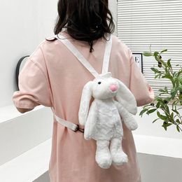 School Bags Women Furry Backpack Children's Cartoon Cute Plush Doll Girl Gift