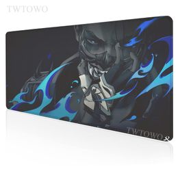 Mouse Pads Wrist Rests Valorant Gaming Yoru Kustom Besar Rumah Meja Tikar Keyboard Karet Alam Anti Slip Lembut Kantor 230515