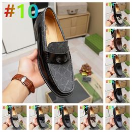 2023 Dress shoes 100% Authentic cowhide Metal buckle Lady black leather Letter flat shoe Mules Princetown Men Trample Lazy casual Loafers Large Sizes 38-45