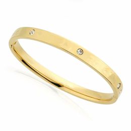 fashion designer bracelet stainless steel Jewellery bracelet for men and women high quality diamond bracelet letters gold bracelets 332o