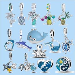 925 charm beads accessories fit pandora charms jewelry Wholesale New Christmas Snowman Santa Hat House