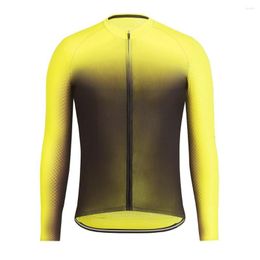 Racing Jackets Long Sleeve Cycling Jersey Bicycle Bike Clothing MTB Bib Sports Shirt Team Motocross Mountain Road Ride Tight Elastic Top