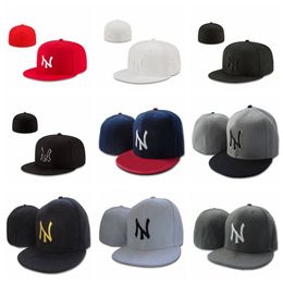 2024 Styles NY Letter Baseball Caps Casual Style Gorras Sport Hip Hop Men Women Brand Full Closed Fitted Hats