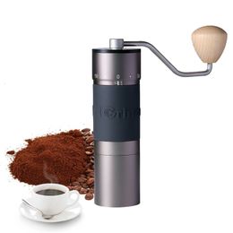 Manual s Kingrinder Manual Portable Coffee Mill Stainless Steel 48mm Burr High-end Grinding Core Espresso Machine 230512