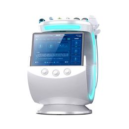 Intelligent Ice Blue Skin Management System Hydra Skin Facial Machine 7 In 1 Smart Ice Blue