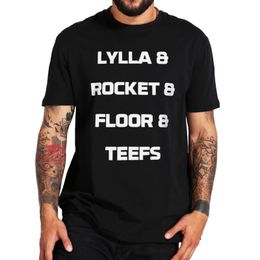 Mens TShirts Lylla Rocket Floor And Teefs T Shirt Trend Film Fans Gift Short Sleeve Casual 100% Cotton Unisex Oneck Summer Tshirts 230515