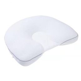 Pillows Soft Infant Sleeping Cushion Memory Foam Hygroscopic born Anti-bias Head Pillow Correction Head Shape Children Pillow Round 230516