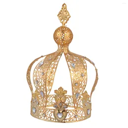 Festive Supplies Crown Cake Decoration Princess Crowns Birthday Wedding Head Pieces Brides Ornaments