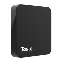 Ship from france TANIX W2 TV Box Android 11 OS 4K HD BT Amlogic S905W2 2G 16G Media Players 2.4G&5G Dual Wifi BT