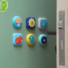 Soft Silicone Door Stopper Anti-damage Wall Protector Suction Cup Door Handle Bumper Mute Protect Walls Furniture Fittings