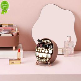 Make Up Organizer Box Cosmetic Organizer Fashion Dressing Table Lip Glaze Long Lipstick Air Cushion Eye Shadow Palette Storage