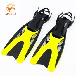 Fins Gloves Professional Scuba Diving Fins Adult Adjustable Swimming Shoes Silicone Long Submersible Snorkeling Foot Monofin Diving Flippers 230515