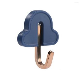 Hooks 4Pcs Durable Storage Hook Heavy Duty Hanger Punch-free Light Luxury Golden Plating Clothes Bag Storing