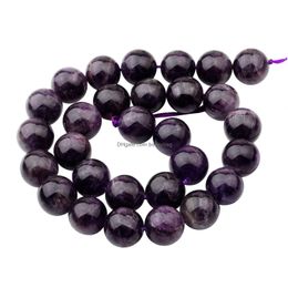 Crystal Natural Gemstone 14Mm Aventurine Round Beads For Diy Making Charm Jewellery Necklace Bracelet Loose 28Pcs Stone Drop Delivery Dhxsj
